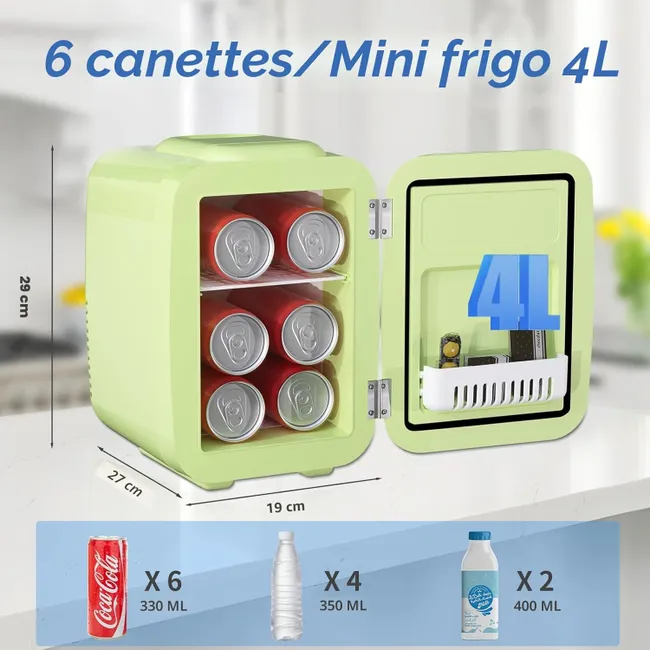 YASHE mini frigo thermoélectrique
